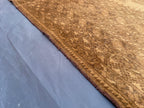Antique Rug 6'7x9'4 ft Vintage Tribal Handmade Wool Rug Neutral Brown Living Room Carpet