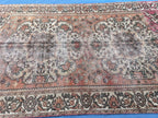 1930s Antique 5x9'6 ft Handmade Afghan Collectible Rug, Turkmen Wool Area Rug