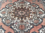5x10 ft Vintage Afghan Handmade Wool Hallway Rug, Antique Living Room Carpet