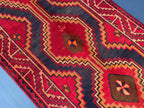 Vintage Tribal Wool Area Rug for Farmhouse or Living Room, Turkmen Traditional Carpet 4x9