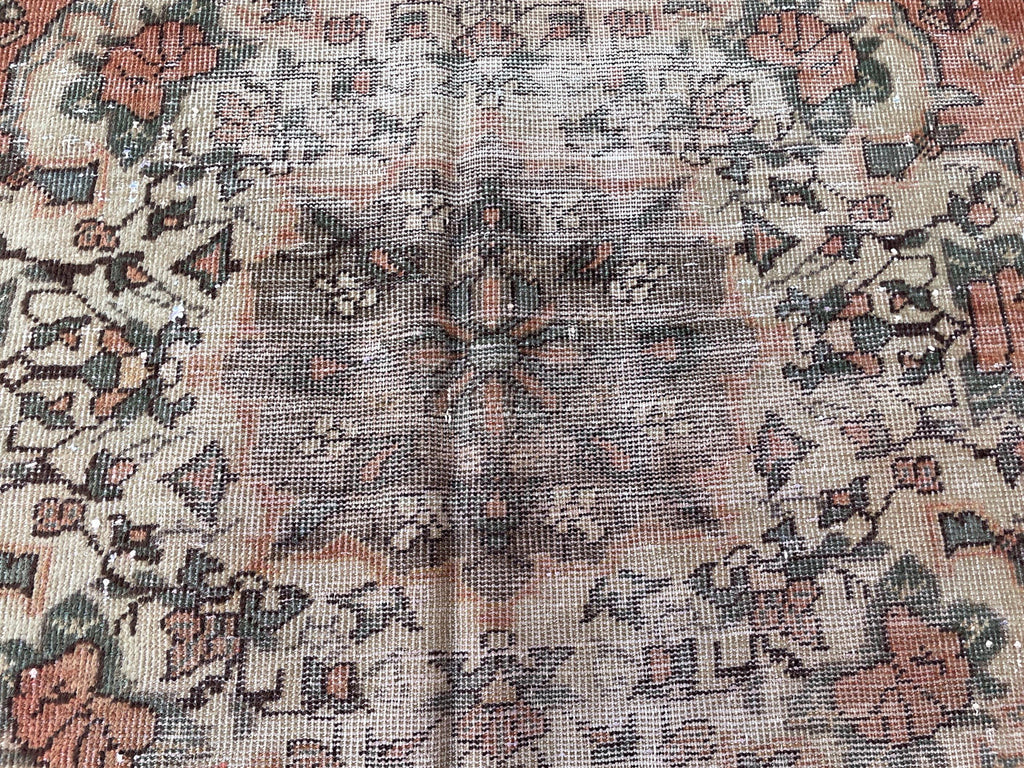 1930s Antique 5x9'6 ft Handmade Afghan Collectible Rug, Turkmen Wool Area Rug