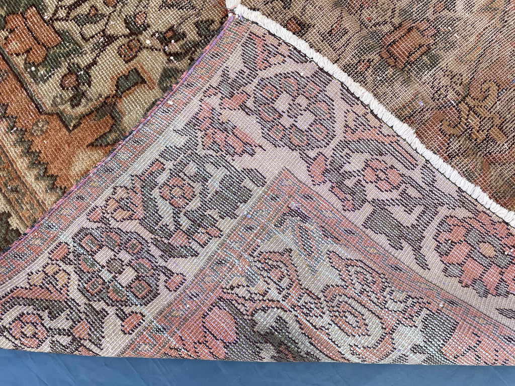 1930s Antique 5x9'6 ft Handmade Afghan Collectible Rug, Turkmen Wool Area Rug