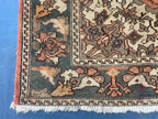 5x10 ft Vintage Afghan Handmade Wool Hallway Rug, Antique Living Room Carpet