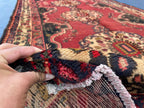 5x9 Vintage Large Living Room Rug, Handmade Afghan Tribal Wool Area Carpet