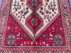 Antique 3.1x9.5 ft Handwoven Hallway Runner Rug, Boho Home Decor