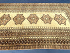 Afghan Baluchi Rug 5x9 Ft, Handmade Wool Tribal Area Rug, Vintage Oriental Carpet, Geometric Boho Hallway Runner