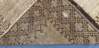 Vintage Afghan Hand-Knotted Wool Rug (8.5 x 4.10 ft) – Turkmen Pattern