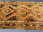 Handmade Antique Afghan Tribal Wool High Pile Wool Carpet - Kitchen Decor