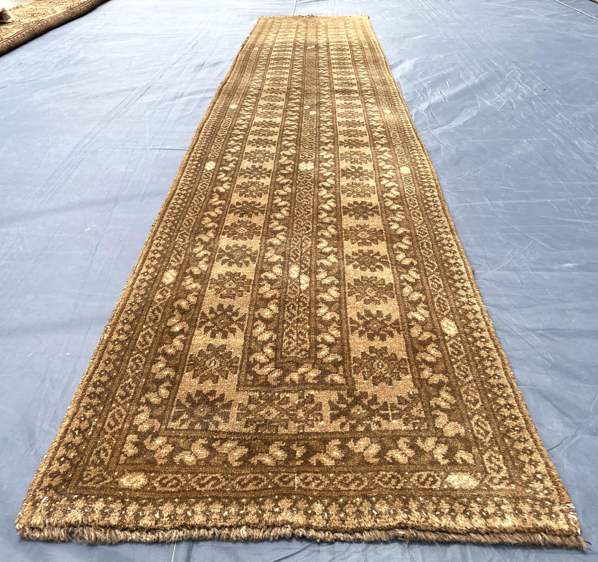 2x9'4 ft Vintage Narrow Hallway Runner Handwoven Tribal Rug - Rustic Home Decor
