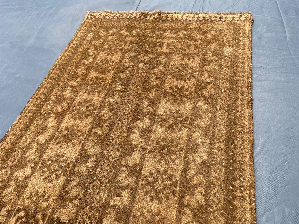 2x9'4 ft Vintage Narrow Hallway Runner Handwoven Tribal Rug - Rustic Home Decor
