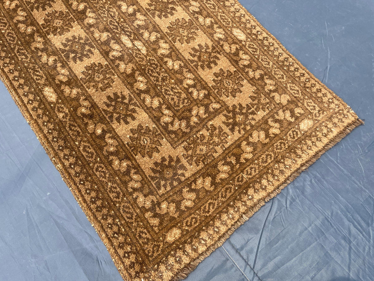 2x9'4 ft Vintage Narrow Hallway Runner Handwoven Tribal Rug - Rustic Home Decor