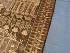 Vintage Pictorial Baluchi Handmade Wool Tribal Carpet - Rug for Living Room - 3x5 ft