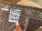 Afghan Vintage Baluchi Pictorial Wool Tribal Rug - 3x5 ft Area Carpet for Bedroom