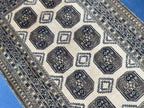 Antique 4x7 ft Handwoven Afghan Collectible Rug