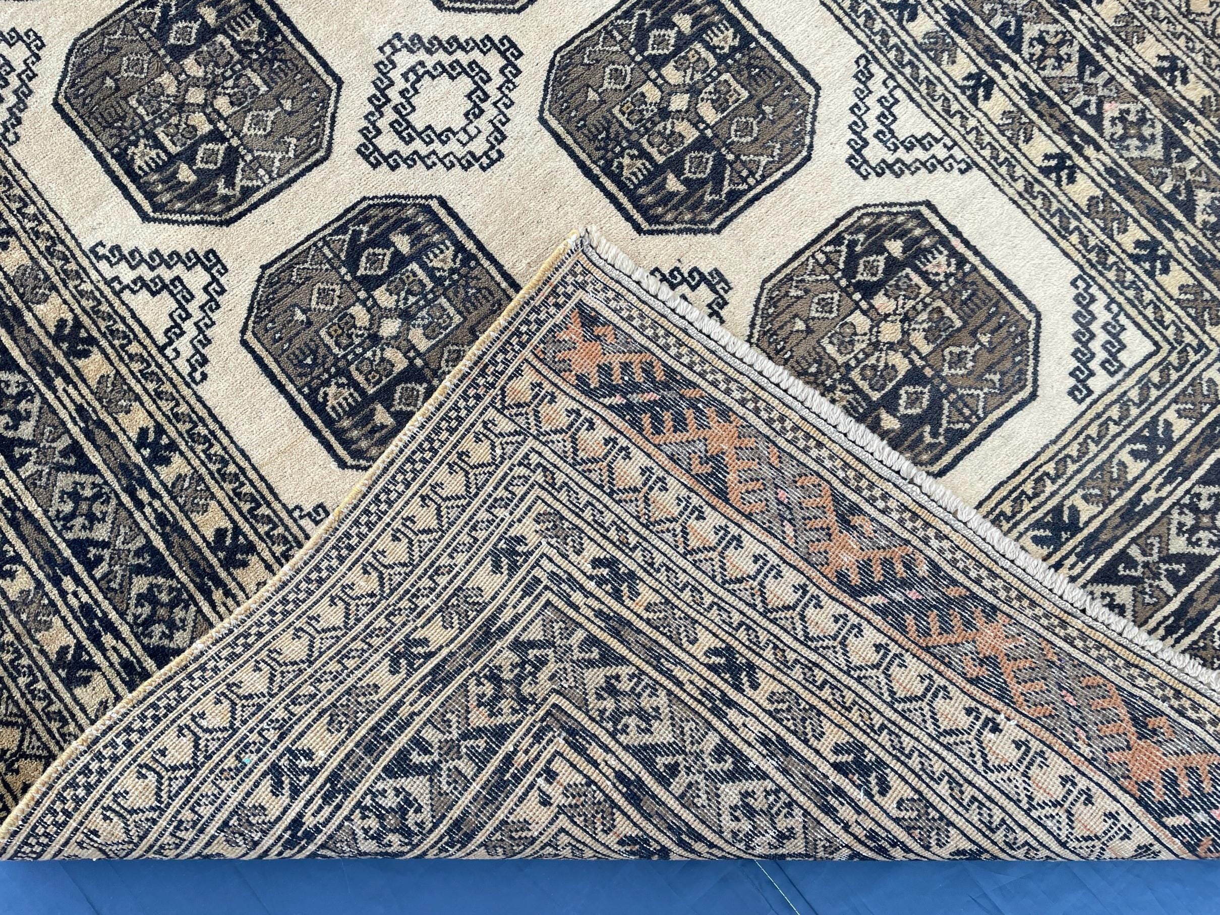 Antique 4x7 ft Handwoven Afghan Collectible Rug