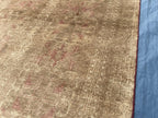 Vintage Baluchi Maldari Wool Runner Rug (12.11x3.9 ft) – Hand Knotted Afghan Carpet