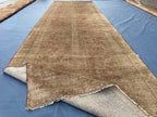 Vintage Baluchi Maldari Wool Runner Rug (12.11x3.9 ft) – Hand Knotted Afghan Carpet