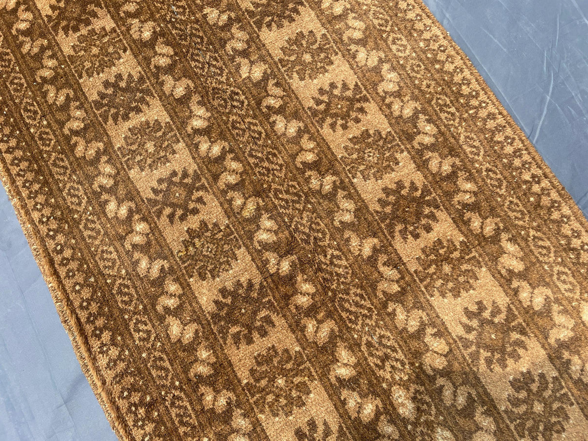 2x9'4 ft Vintage Narrow Hallway Runner Handwoven Tribal Rug - Rustic Home Decor