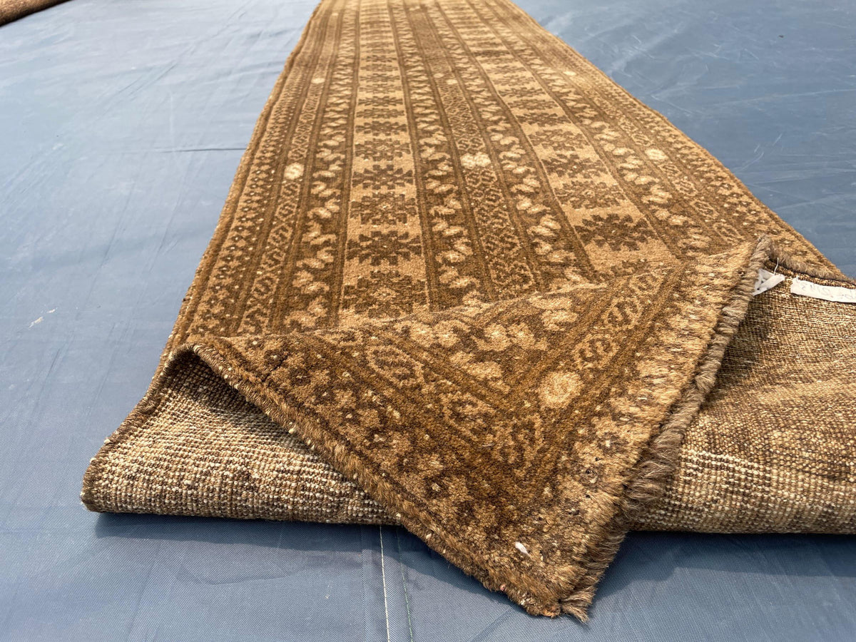 2x9'4 ft Vintage Narrow Hallway Runner Handwoven Tribal Rug - Rustic Home Decor