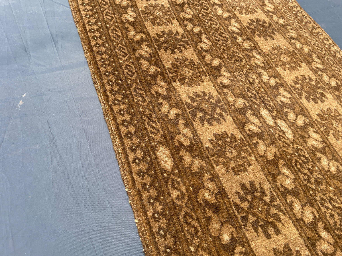 2x9'4 ft Vintage Narrow Hallway Runner Handwoven Tribal Rug - Rustic Home Decor