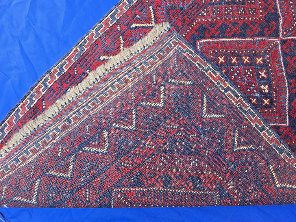 Vintage Afghan Kilim Runner Rug 2x8.5 Ft, Handmade Wool Tribal Runner, Rustic Boho Long Narrow Carpet