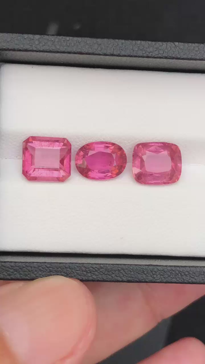 Natural Pink Tourmaline – Rare Loose Gemstone for Jewelry, 9.46Ct