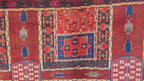 Handmade Antique Afghan Baluchi Wool Rug - Carpet for Living Room - Rustic Home Decor 6.5×8.5 ft