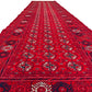 Afghan Hand Knitted/Knotted Hallway Runner Hand Woven Rug Size 13ft x 2.8ft (MO-BU-13X9-R-R-N)  Mowri Shakh Bukhara Runner