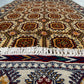 Afghan Hand Knotted/ Knitted Ala bakhmal Hallway Runner 6.5ftx2.7ft (AL-RU-6X2-Y/W-N) (Mazar-e-sharif) - Kabul Rugs