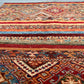 Afghan Hand Knotted/ Knitted Living Room/Dining Room Chob Rang(Shawl Design) Area Rug 4.1ftx2.7ft (CH-M-4.17X2.79-4-N) (Kabul) - Kabul Rugs