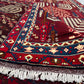 Afghan Hand Knitted/Knotted Area Rug Size 6.4ft x 5.0ft (BL-AND-6.4X5.0-N) Belgic (Belgique)( Andkhoi) - Kabul Rugs