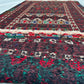 Afghan Hand Knitted/Knotted Living/Dining Room Rug Size 6.4ft x4.13ft (MA-HER-6.43X4.13-R/WH-N) Maliki Kilim (Herat) - Kabul Rugs